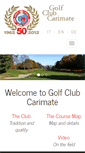 Mobile Screenshot of golfcarimate.it